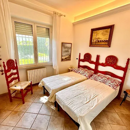 Margherita Con Vista Mare, Wi Fi, Parcheggio E Privata Semesterbostad Numana